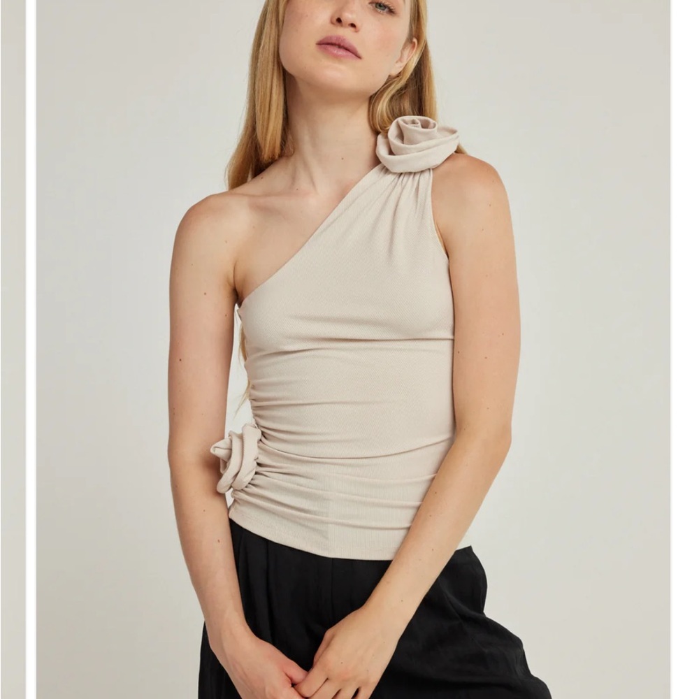 One Shoulder Boutique Top w